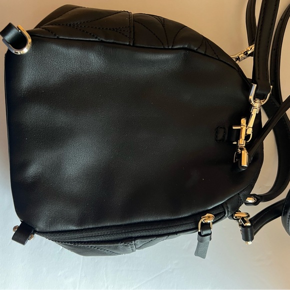 EUC Kate Spade Black Quilted Backpack - Picture 4 of 6